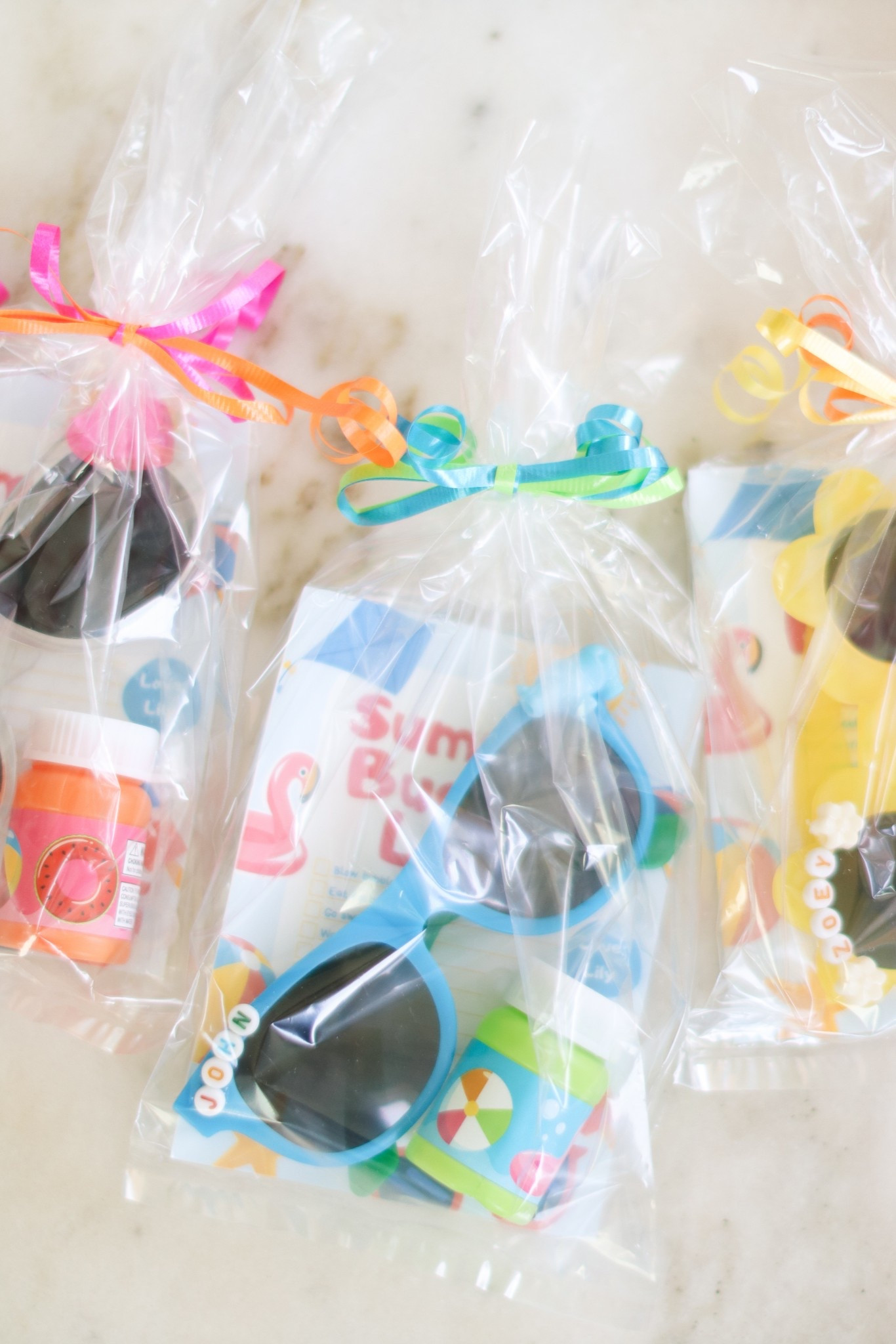 End of Year Class Gifts 😎

We made personalized sunglasses for each of my daughter’s friends as an End of Year gift and they turned out so cute!! We also included bubbles and a Summer Bucket List to make it the perfect start of Summer gift! ☀️ 

#LTKSeasonal #LTKKids #LTKGiftGuide