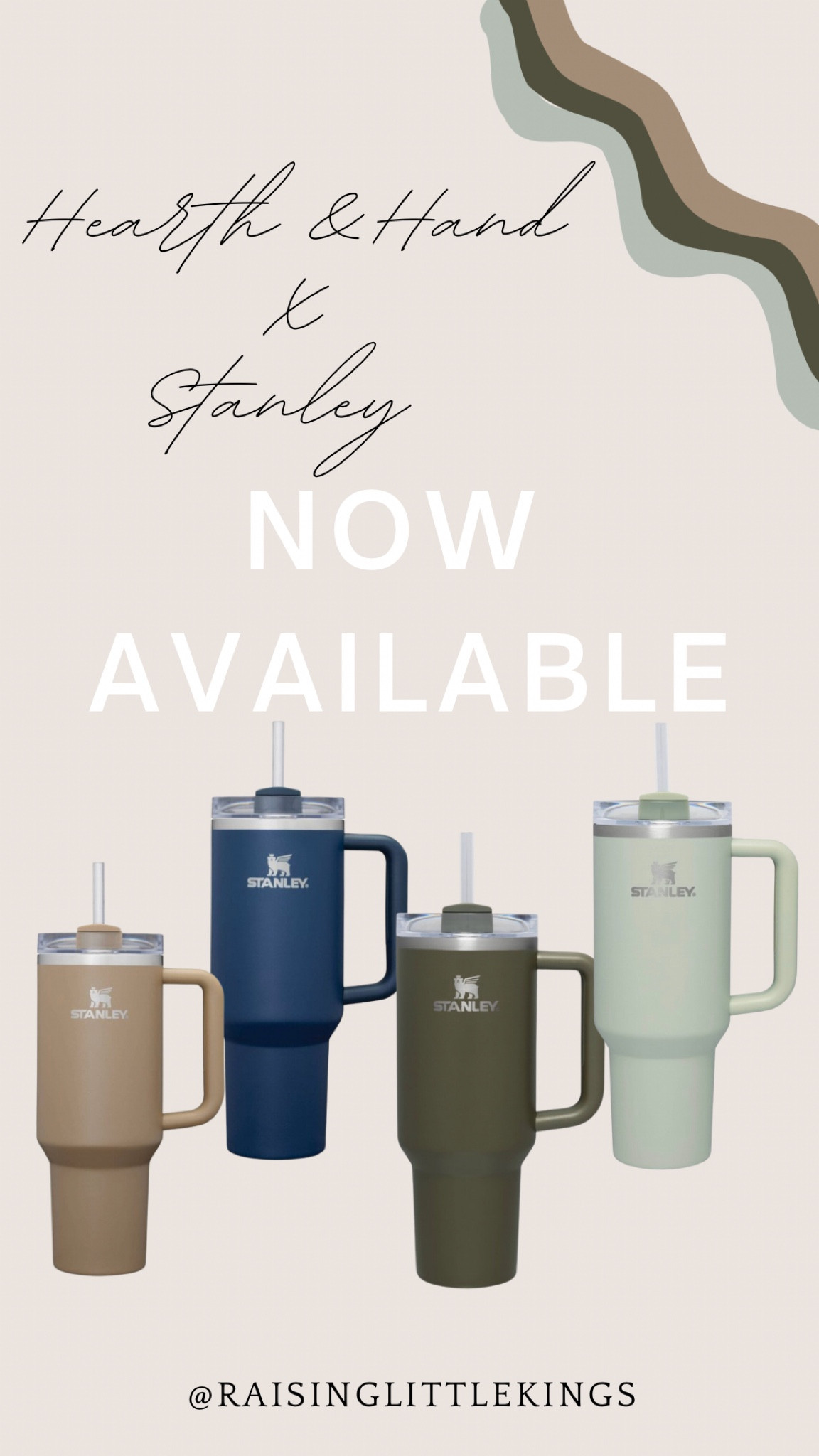 I have been waiting for this collab 🙌🏼 I use my Stanley’s daily, so when my favorite designer dropped a collab, I had to buy a couple 😍


#LTKFind #LTKhome #LTKSeasonal