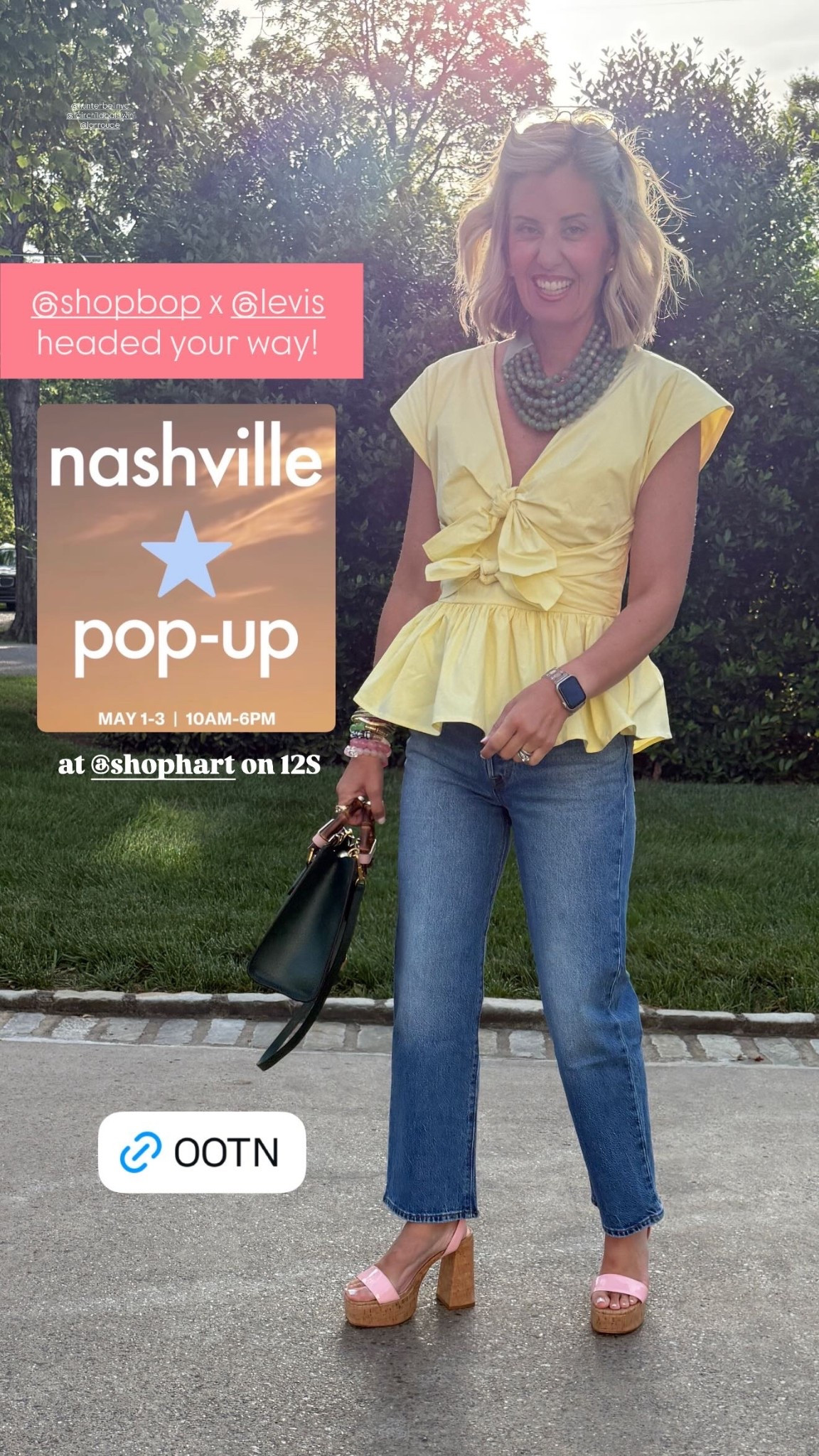 Headed to the @Shopbop x @levi pop up celebration party in Nashville!

26 jeans 
S top


#LTKdayinmylife #LTKWorkwear #LTKootd


#LTKootd #LTKOver40 #LTKdayinmylife