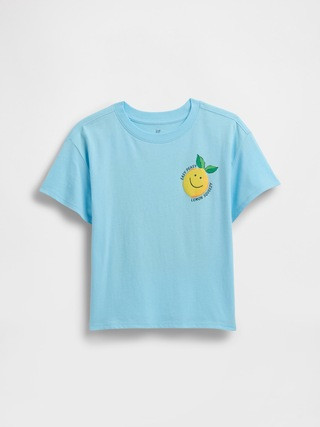 Kids Oversized Graphic T-Shirt | Gap Factory