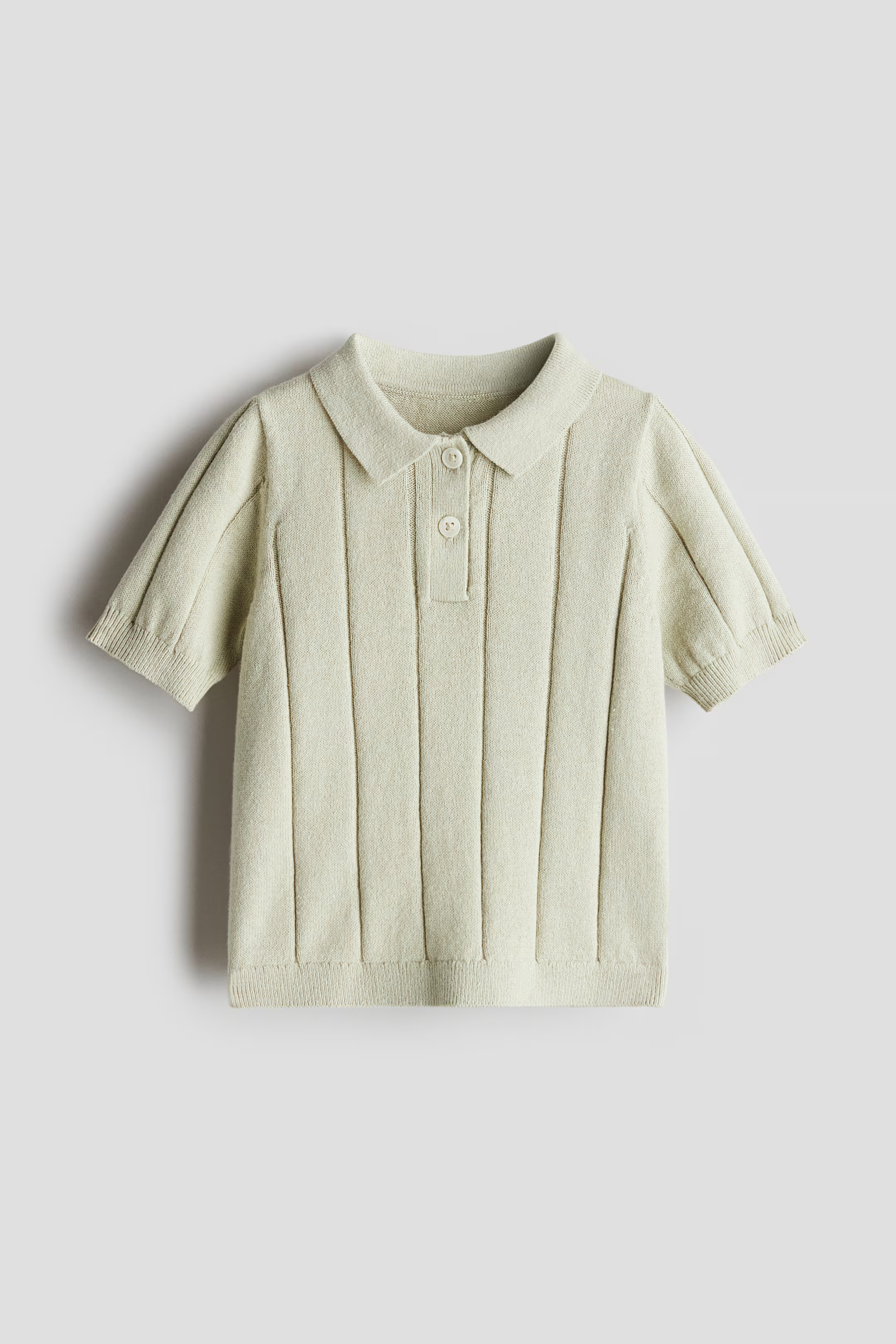 Knitted polo shirt | H&M (UK, MY, IN, SG, PH, TW, HK)