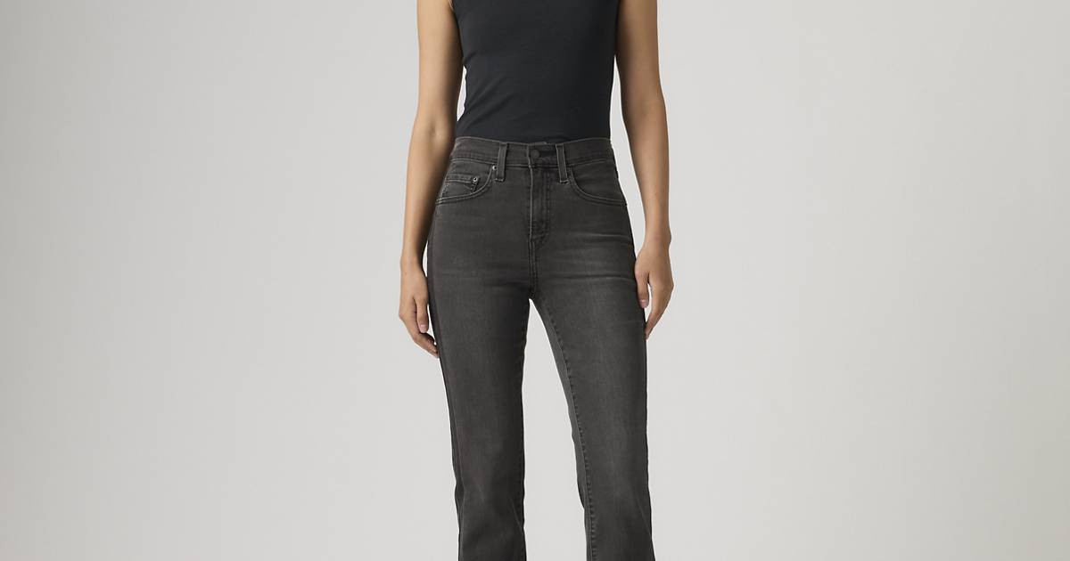 724 High Rise Straight Women's Jeans - Black | Levi's® US | Levi's US