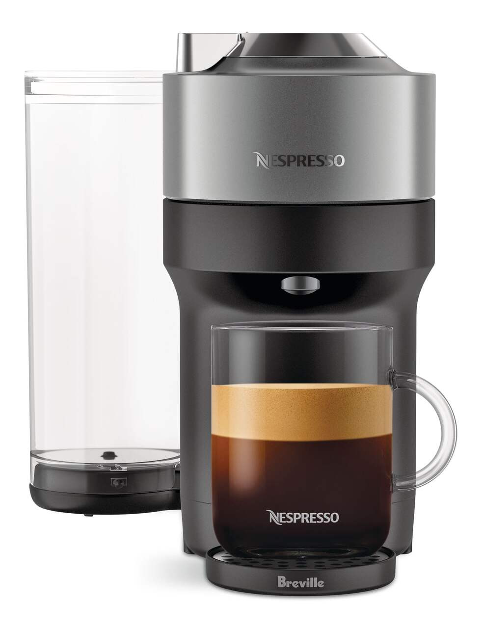 Nespresso Vertuo POP+ Single Titan Coffee Machine, Dark Grey, 1-Cup#043-9047-4 | Canadian Tire