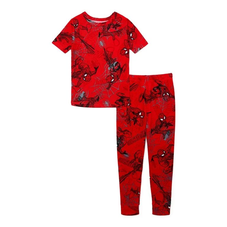 Spider-Man Boys Pajama Set, 2-Piece, Sizes 4-10 - Walmart.com | Walmart (US)