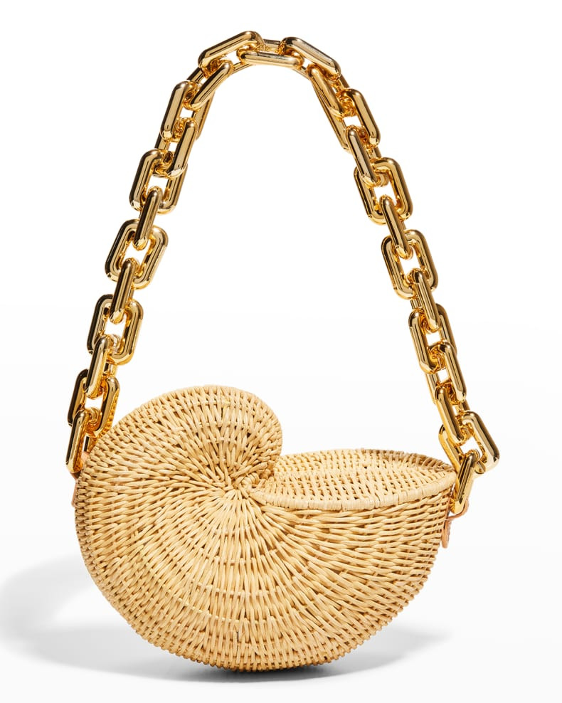 POOLSIDE The Anna Conch Shell Shoulder Bag | Neiman Marcus