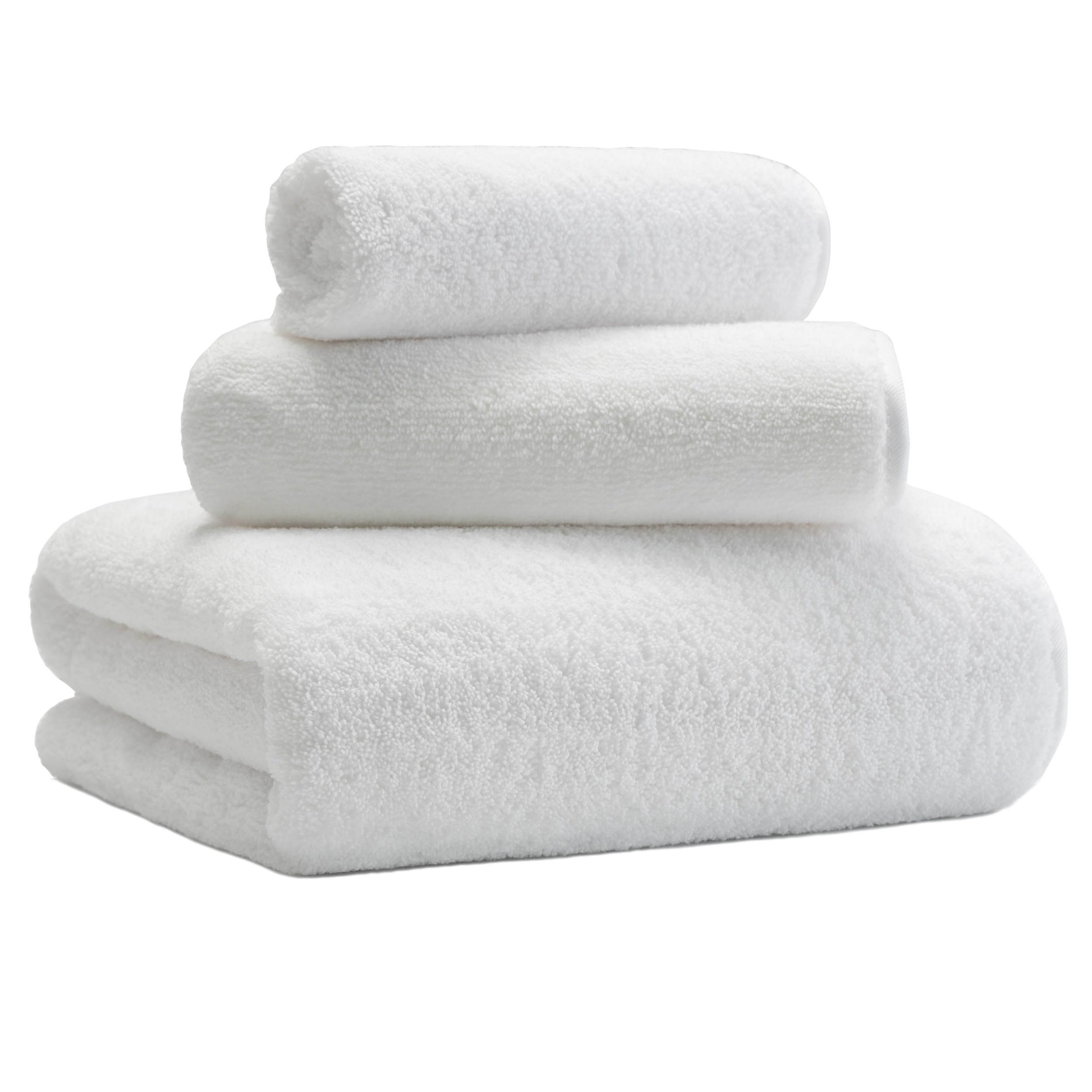 MICROFI New Microfiber Bath Towel Set, 3 Piece, Oversize, Quick Dry, Lint Free, Includes Body, Ha... | Amazon (US)