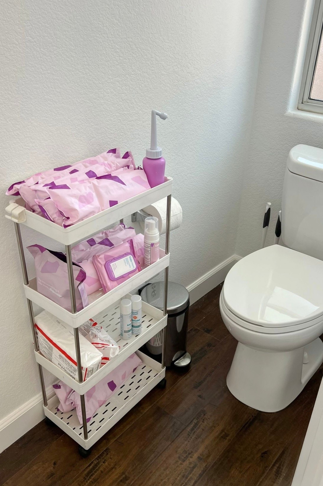A small behind-the-scenes glimpse into the early days of postpartum. Preparing a cart stocked with Frida Mom postpartum essentials has been incredibly helpful during recovery. The cooling spray and pads have been my personal favorites—they’ve made the discomfort after childbirth much more manageable and have helped me feel a bit more like myself during the healing process.

If you’re an expecting mom nesting in preparation for your baby’s arrival, remember to take a moment to think about your own recovery as well. Preparing these essentials ahead of time allows you to truly rest and focus on healing once your baby is here. And if you have a friend who is expecting, something like this would also make a thoughtful and practical gift.

Below are the links to each of the products, along with the cart I use to keep everything organized. 💕

#LTKBump #LTKHome #LTKmomlife