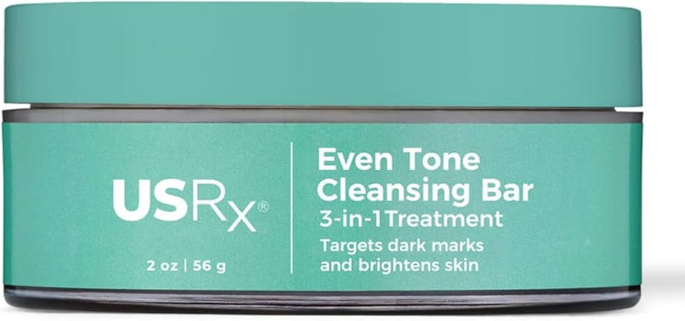 Urban Skin Rx® Even Tone Cleansing Bar | 3-in-1 Daily Cleanser, Exfoliator, and Brightening Mask... | Amazon (US)