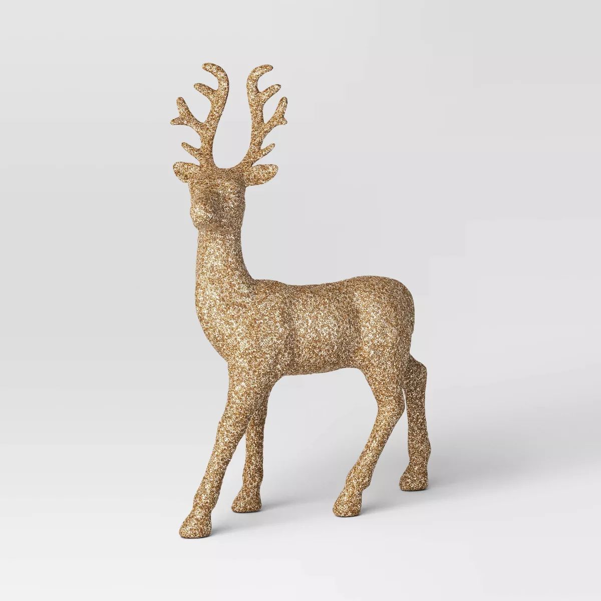 Glittered Deer Christmas Animal Sculpture - Wondershop™ | Target