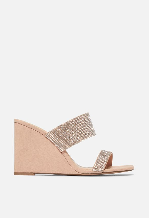 Electric Heart Wedge Sandal | JustFab