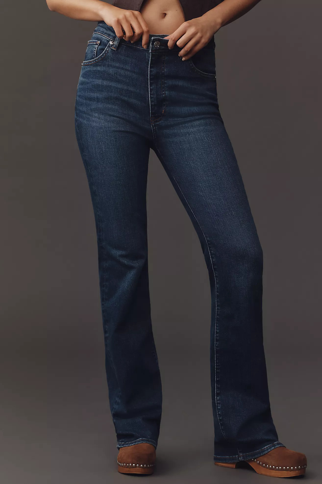 FRAME The Reboot High-Rise Bootleg Jeans | Anthropologie (US)