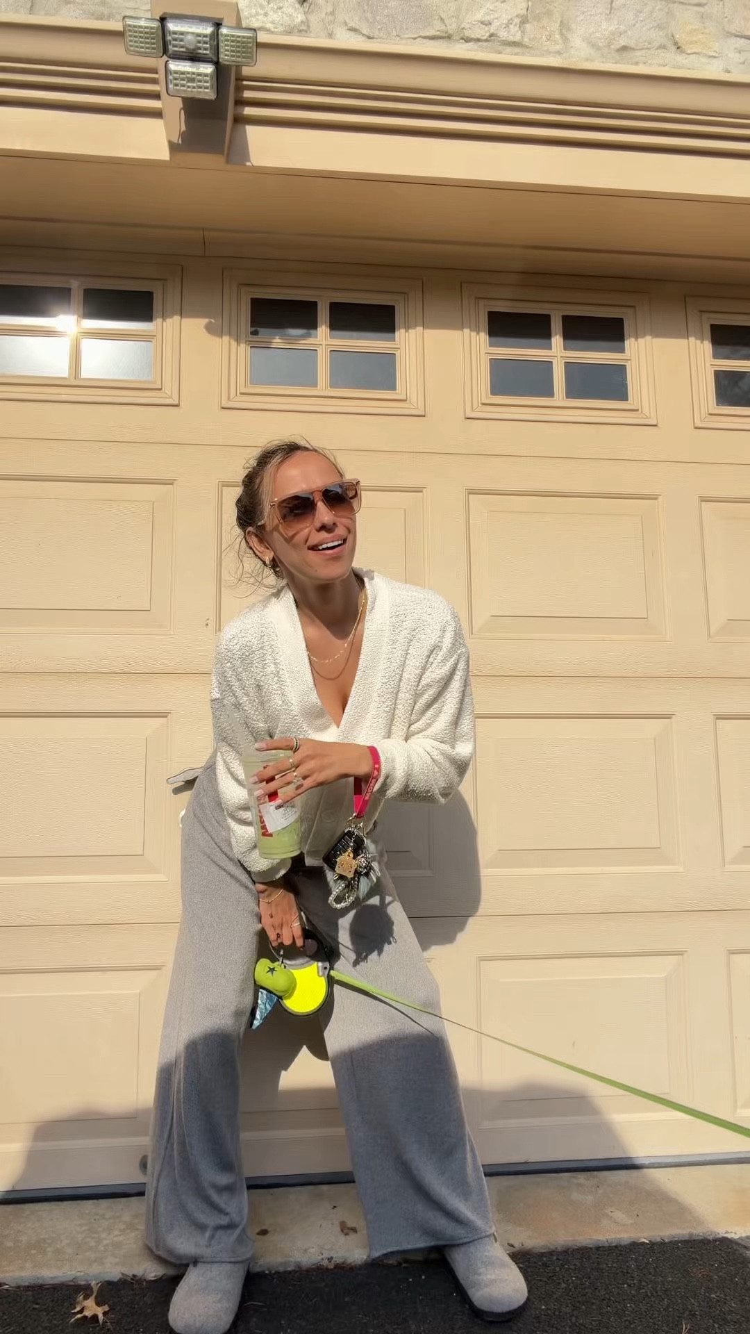 Top: @Zara (Small)
Bottom: truth by republic (XSmall)
Shoes: @Birkenstock US 
Puppy: Julius 👑
Matcha: @wawa +husbands love ❤️ 

#LTKPetite #LTKdayinmylife #LTKmomlife