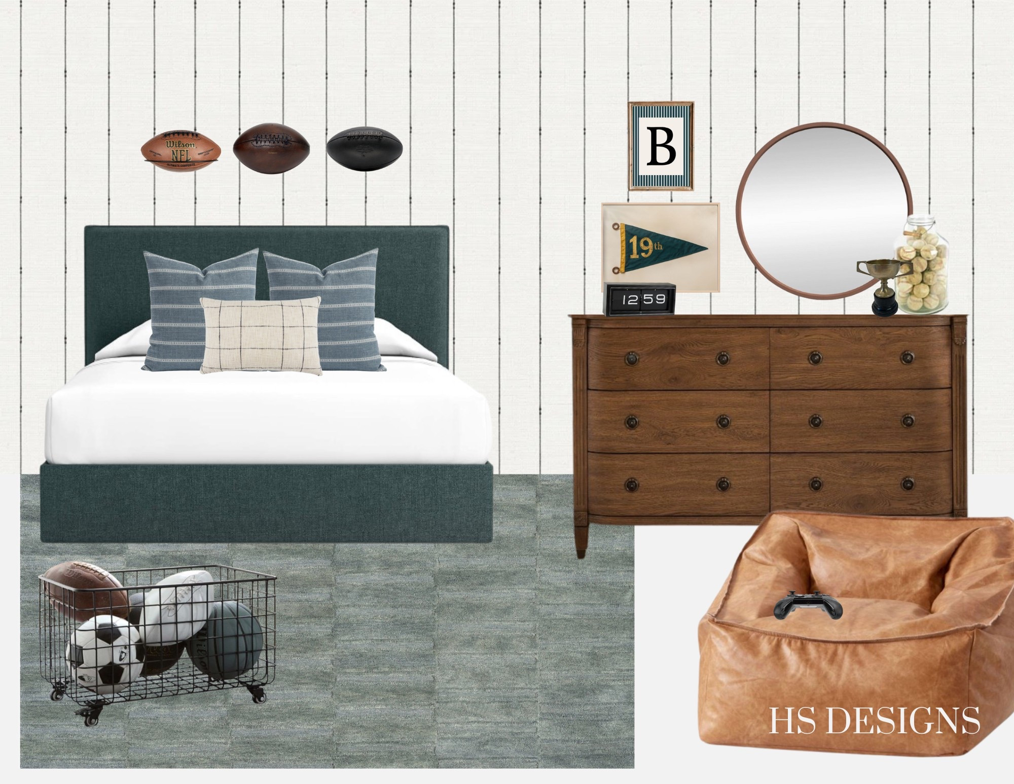 Vintage sports bedroom ⚾️


Boys bedroom, sports bedroom, vintage sports, neutral bedroom, teen bedroom 



#LTKkids #LTKcanada #LTKstyletip