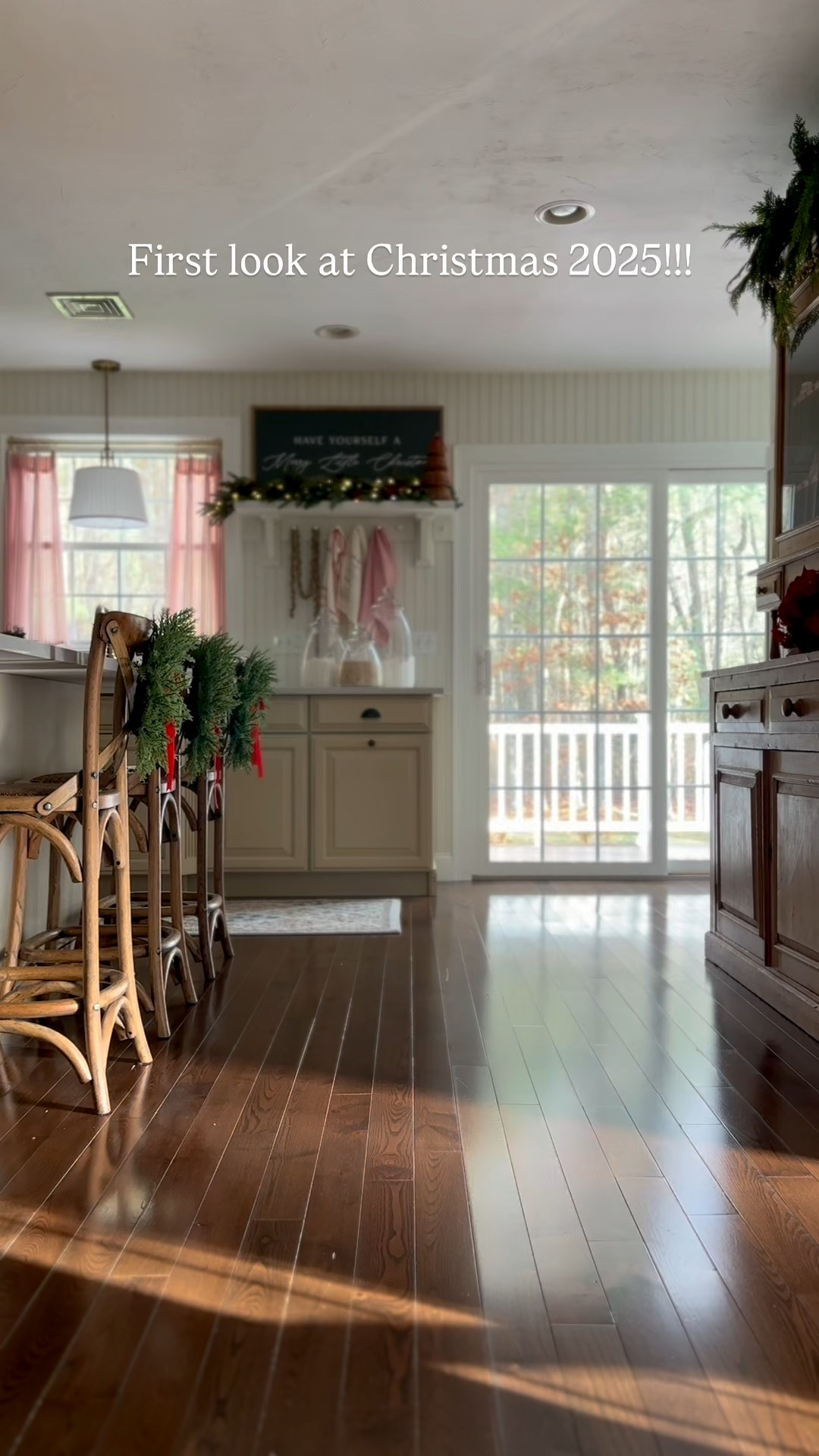 First look at Christmas 2025 in our home! #christmasdecor

#LTKHome #LTKdayinmylife #LTKHoliday