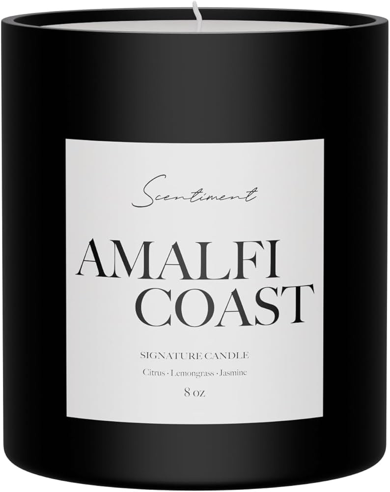 Amalfi Coast Hotel Diffuser Candle | Up to 50 Hours Burn time Aromatherapy Home Fragrance | Luxur... | Amazon (US)