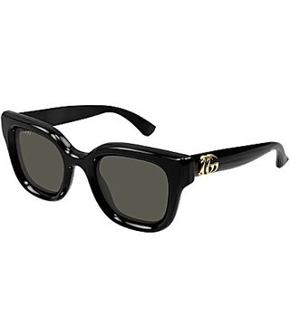 Gucci Women's GG1828S 49mm Square Sunglasses - Black | Dillard's