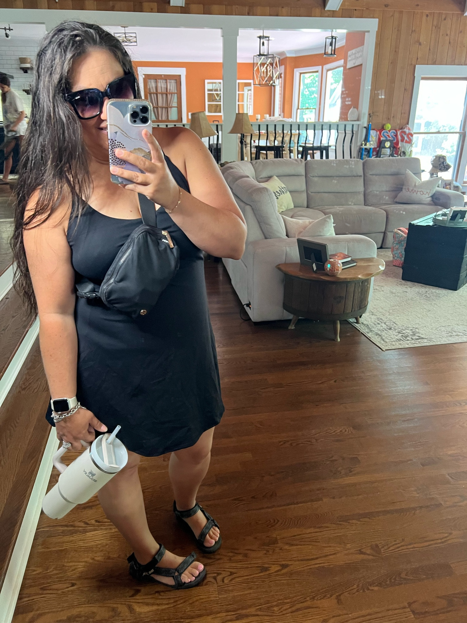 Summer means you have to have the gear that keeps moving easy and comfortable! Shout out to my Tevas from 1994….they have been with me my whole adult life! #qualityisworthit 

#LTKFitness #LTKshoecrush #LTKSeasonal