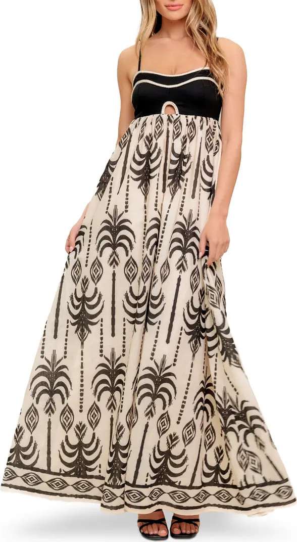 Braided Trim Maxi Dress | Nordstrom Rack