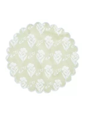 Crown & Ivy™ Society Social x Crown & Ivy™ The Cosette Wavy Round Placemat | Belk