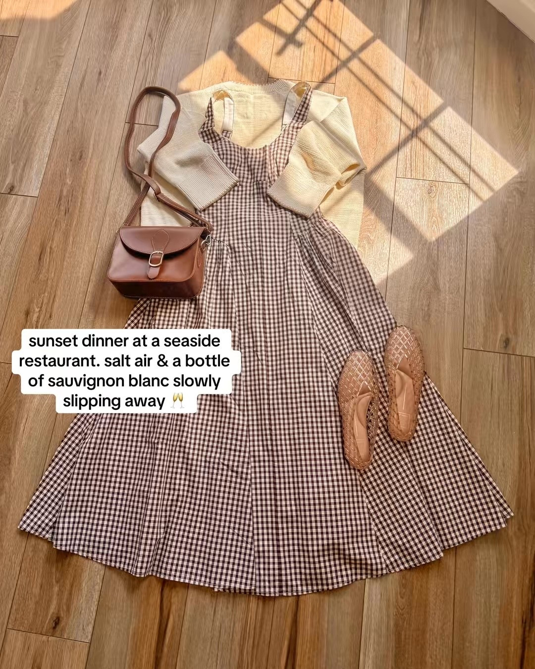 gingham midi dress. summer to fall outfits.

#LTKSeasonal #LTKSaleAlert #LTKootd