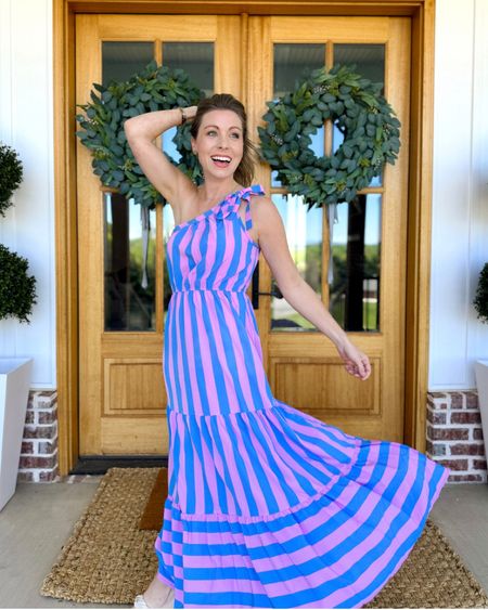 Need a fun dress for an upcoming event or vacation! This Amazon one is stunning! I’m wearing a size small for reference 

#LTKstyletip #LTKfindsunder50 #LTKparties