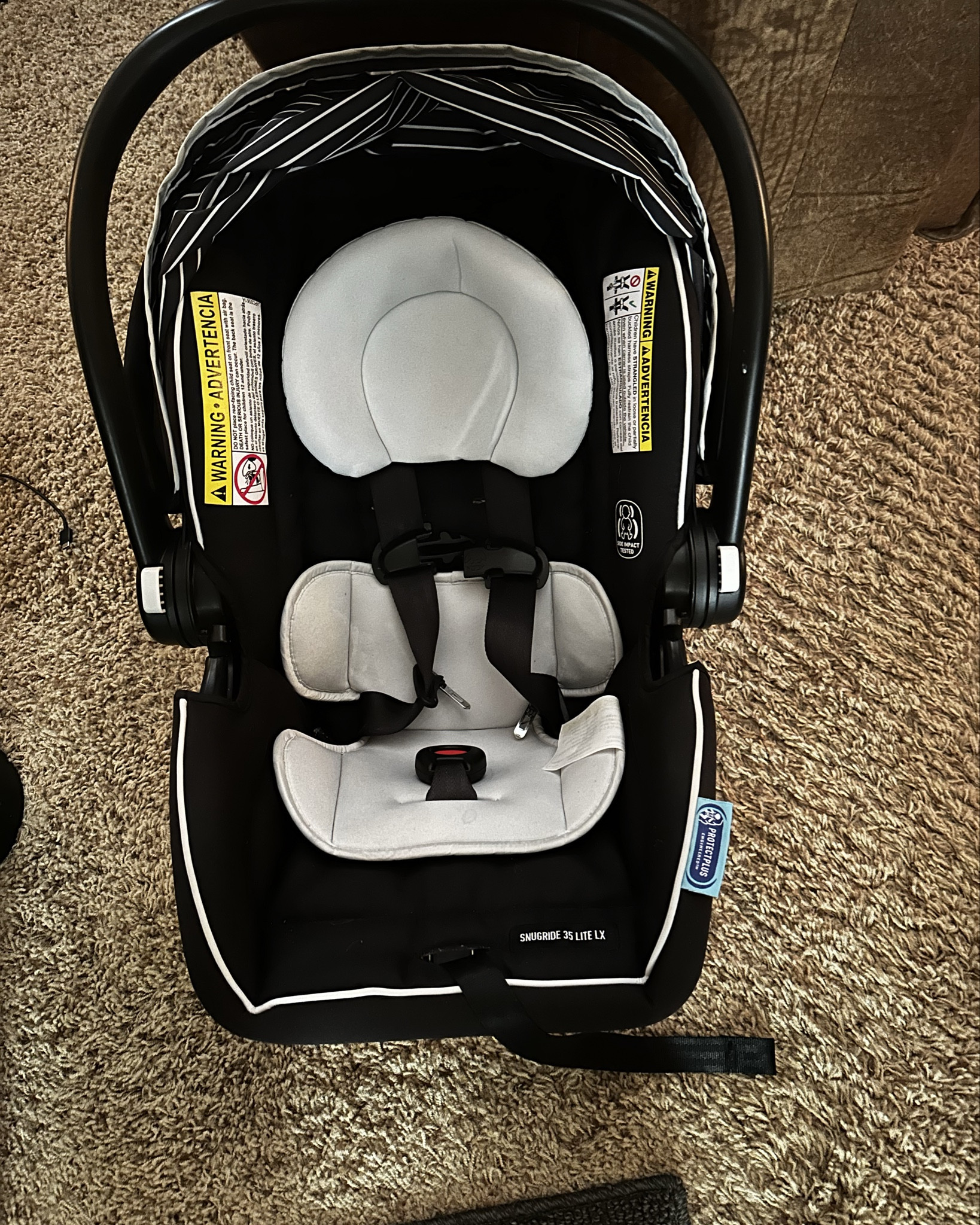 Our favorite affordable infant car seat! Used this for both the boys! 