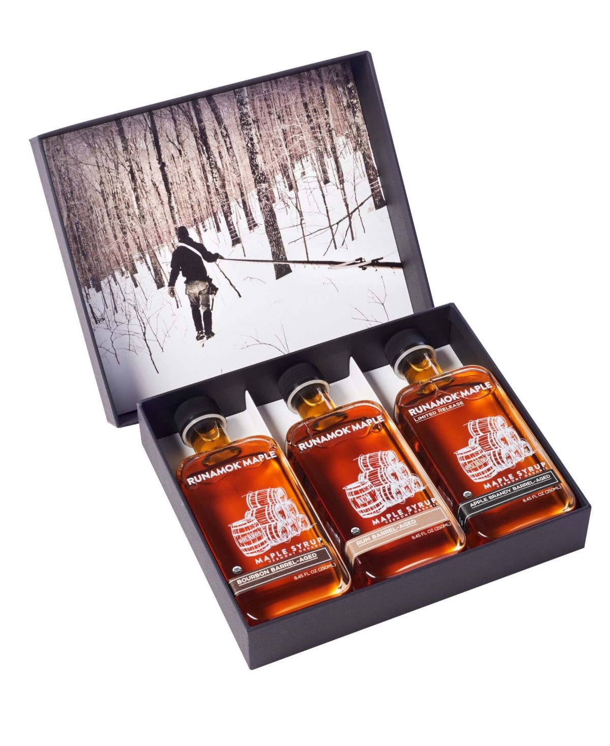 Runamok Maple 3-Pc. Barrel-Aged Maple Syrup Gift Box | Macys (US)