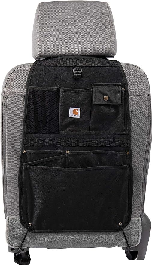 Carhartt Universal Nylon Duck Canvas Automotive Seat Organizer | Amazon (US)