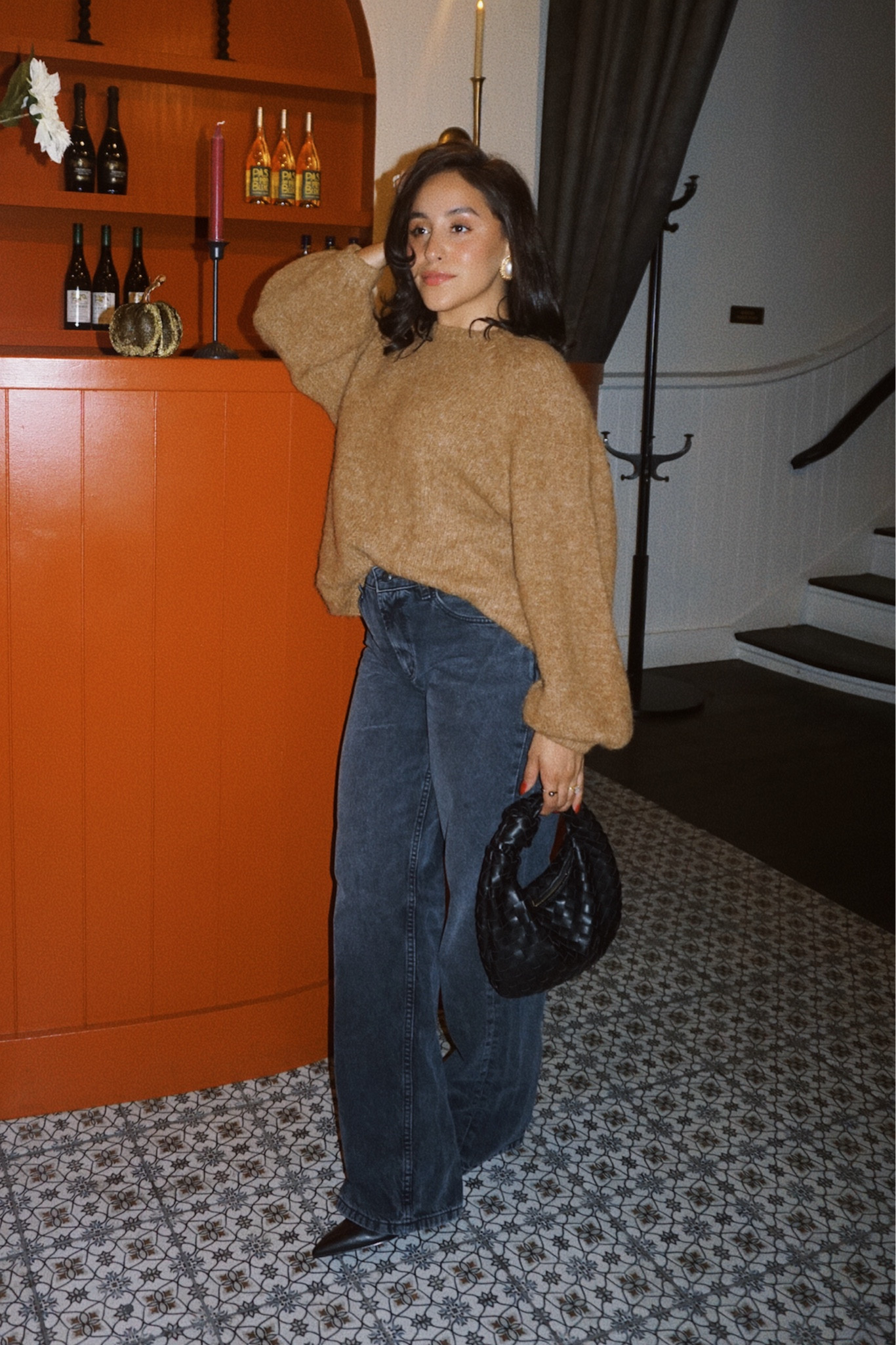 Cozy girls night out look 

Size References:
Knit sweater: Size S 4-6
Jeans: Size US 2 L 32

#LTKStyleTip #LTKHoliday #LTKFindsUnder100