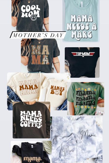 Mother’s Day graphic tee favorites #etsy #mommyandmini 🫶🏼

#LTKSeasonal #LTKfamily #LTKGiftGuide