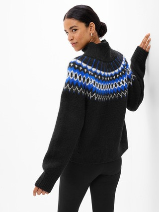 Fair Isle Funnelneck Sweater | Gap (US)