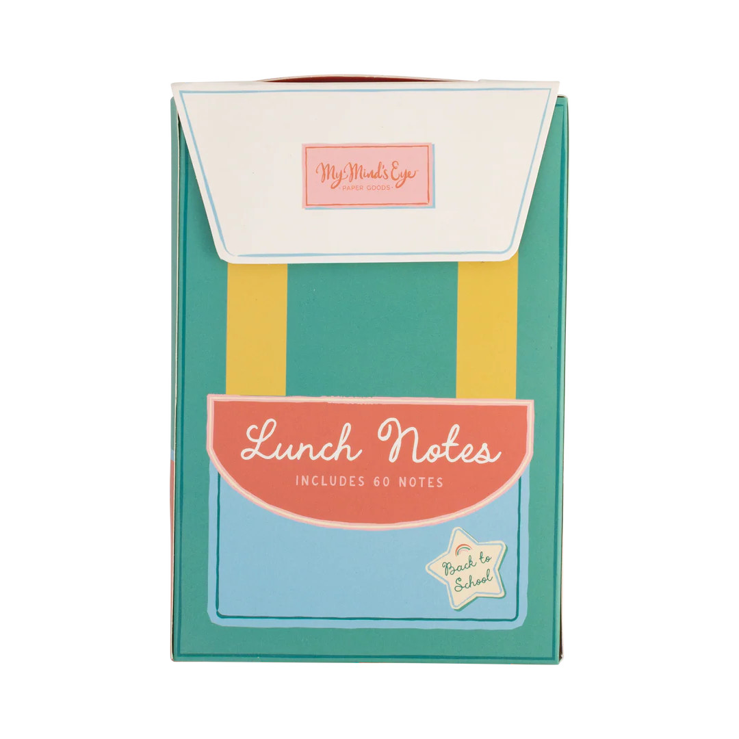 Back to School Lunchbox Notes | My Mind's Eye