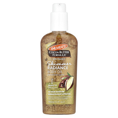 Palmer's, Cocoa Butter Formula® with Vitamin E, Shimmer Radiance Body Oil, 5.1 fl oz (150 ml) | iHerb