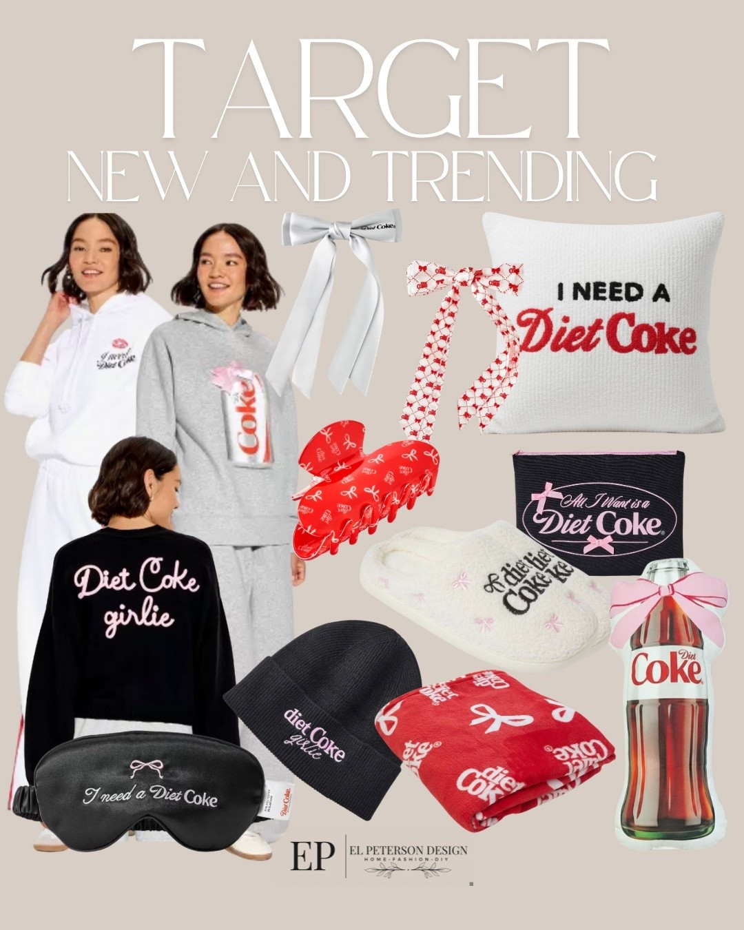 Target 
New and Trending
Sweater 
Sweat pants
Blanket
Beanie
Eye wear
Pillows 
Claw clip
Slippers
Hair bow 

#LTKFindsUnder100 #LTKFindsUnder50