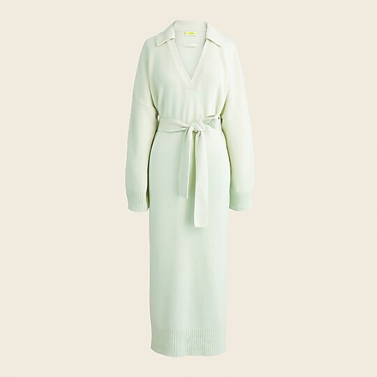 Cashmere collared sweater-dress | J. Crew US