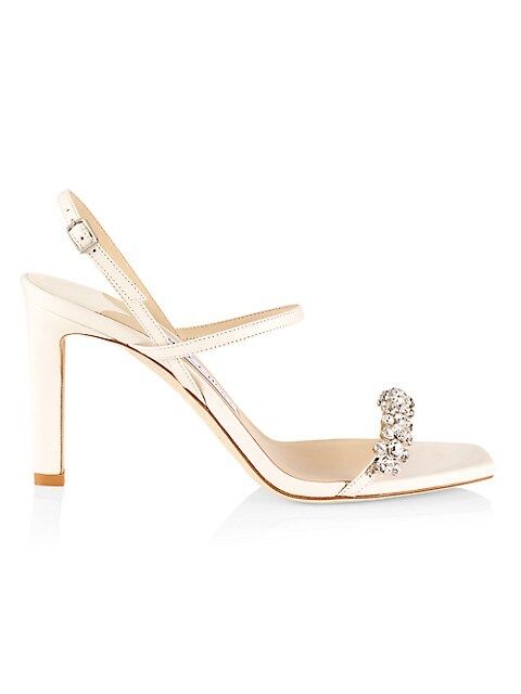 Meira Crystal-Embellished Sandals | Saks Fifth Avenue