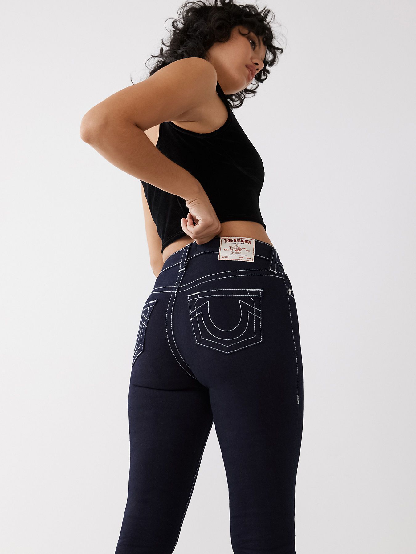 JENNIE HIGH RISE CURVY SKINNY JEAN | True Religion