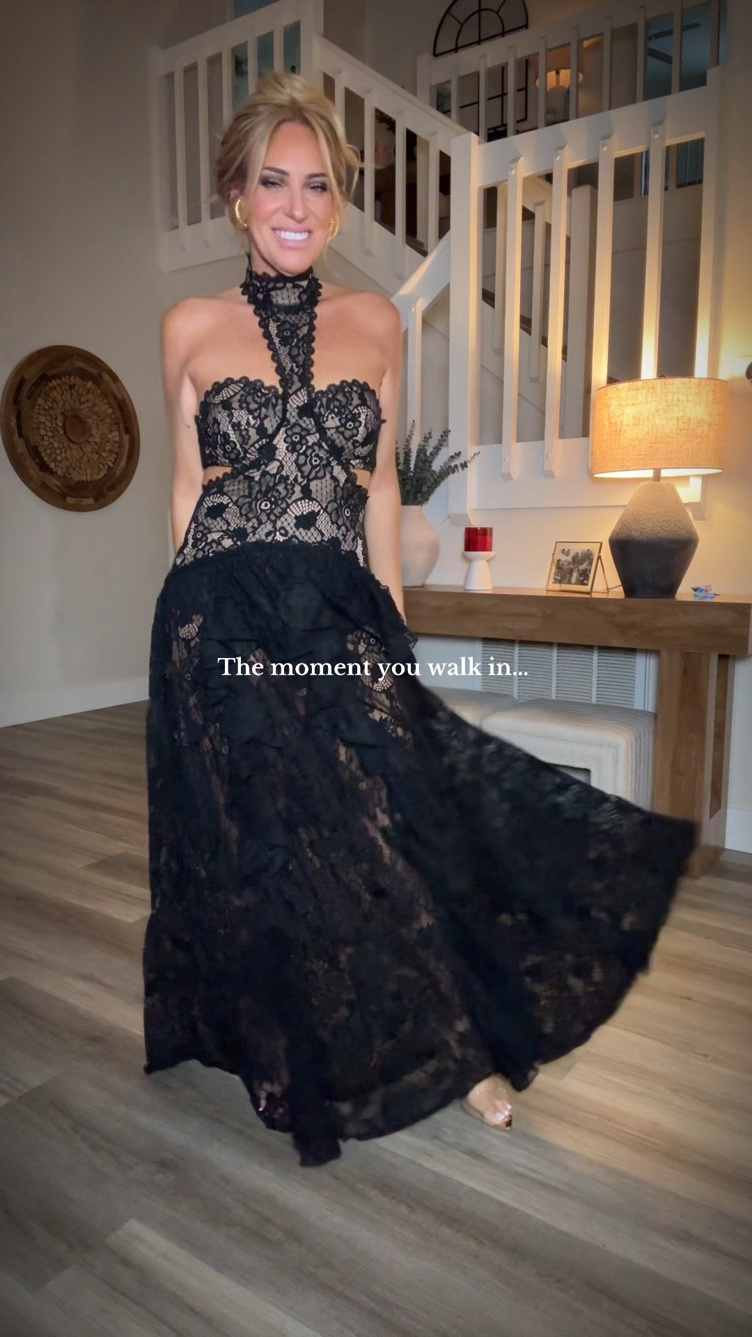 You instantly steal the spotlight! 🔥 

The true definition of a showstopping dress  Runs true to size.  It has a bodysuit on the bottom half under the skirt with a clasp.  

5’7, 136, 36C
MEDIUM. 

#LTKOver40 #LTKHoliday #LTKTall