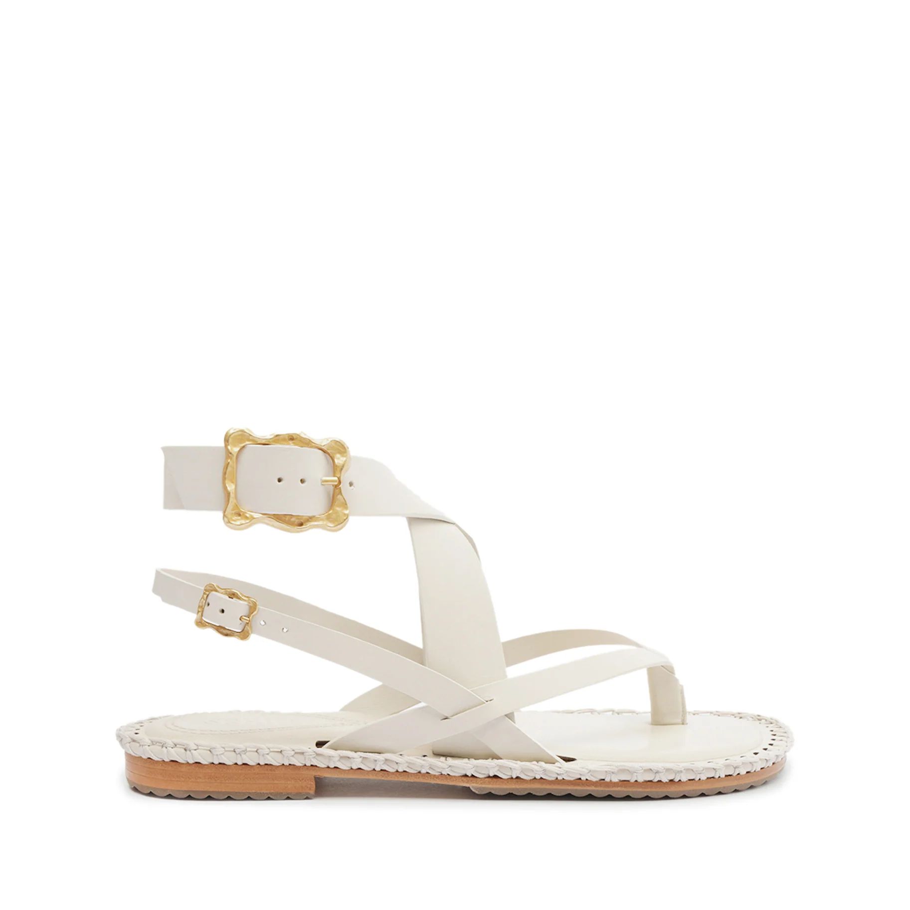 Keith Flat Leather Sandal | Schutz Shoes (US)