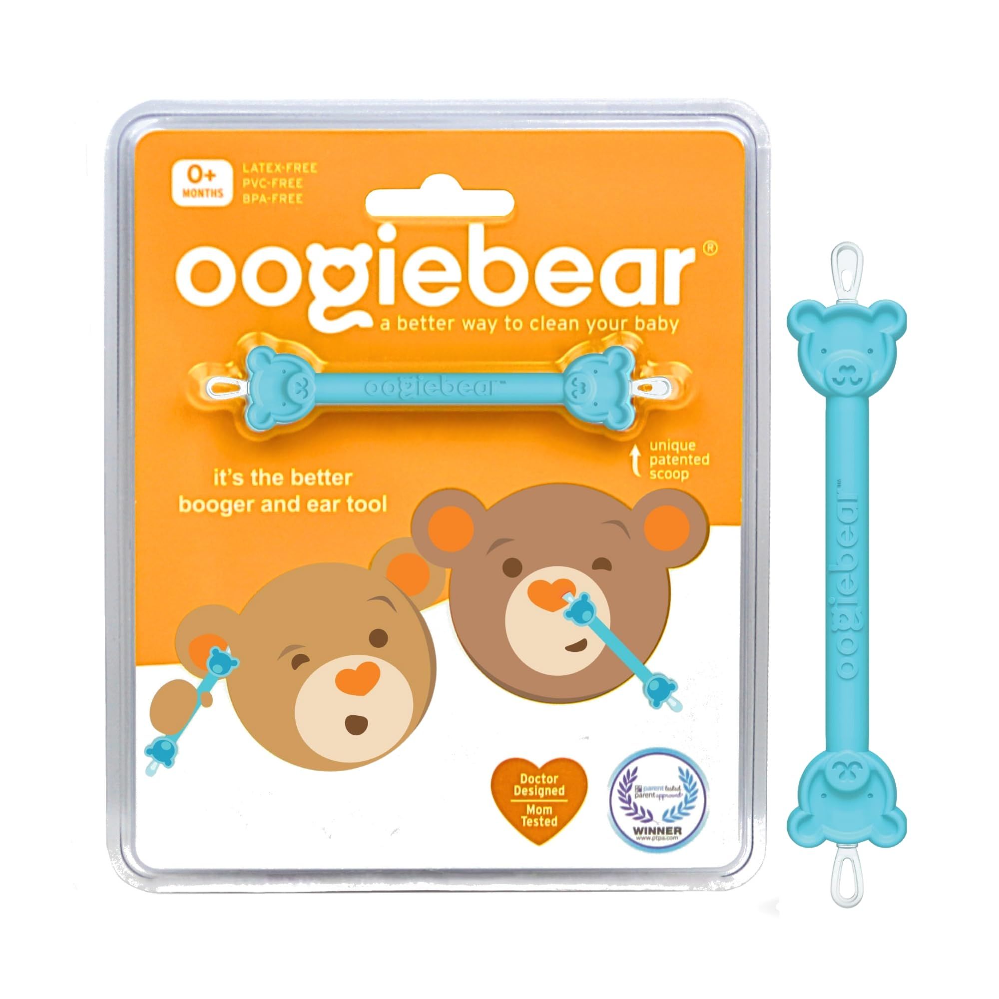 oogiebear Baby Nose Cleaner & Ear Wax Removal Tool - Safe Booger & Earwax Removal for Newborns, I... | Amazon (US)
