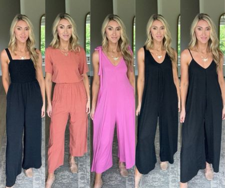 Amazon jumpsuits perfect for summer! Love how comfy these are and so easy to dress up in a hurry! They’re also perfect for travel! 




#LTKSeasonal #LTKStyleTip #LTKTravel