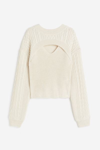 Cut-out Sweater | H&M (US + CA)