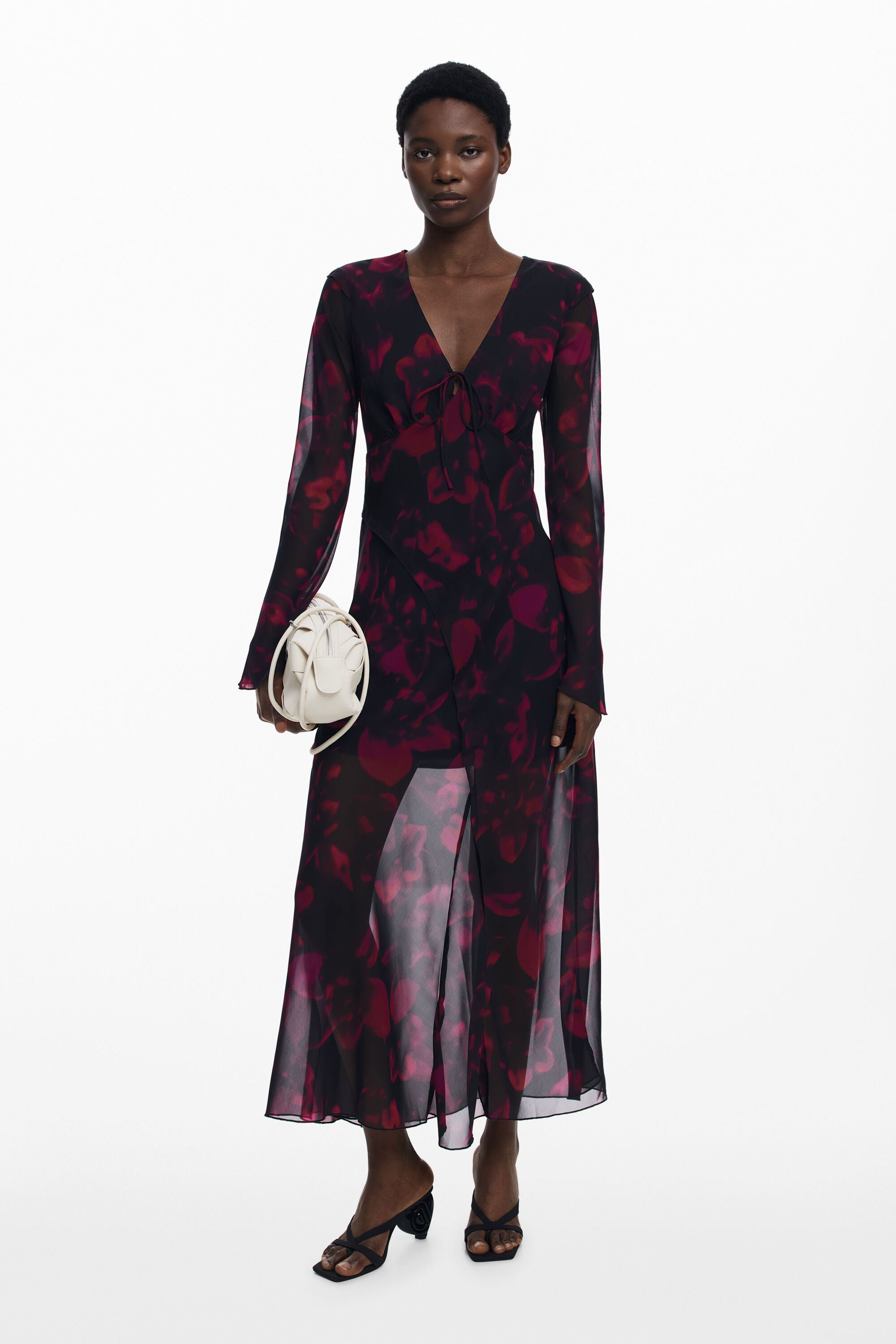 Floral flowy long dress | Desigual (UK/IT)
