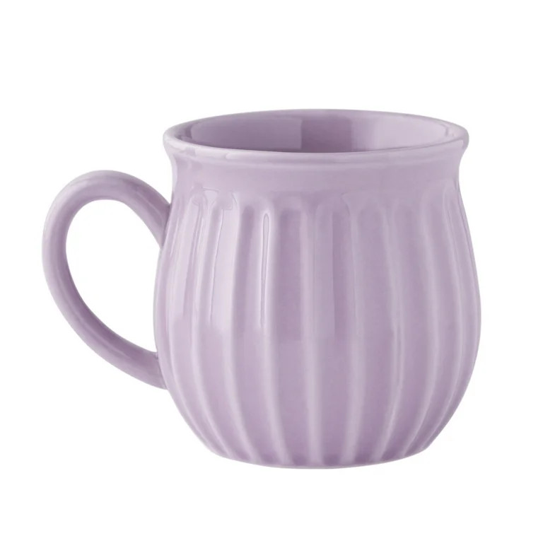 The Pioneer Woman Colette 12-Ounce Stoneware Mug, Purple - Walmart.com | Walmart (US)