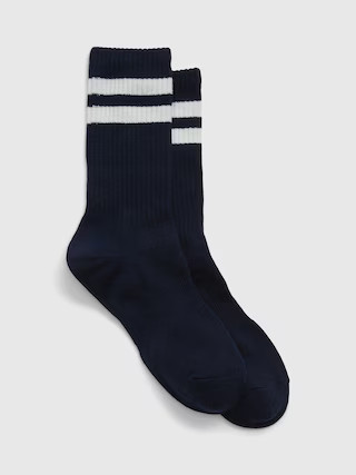 Stripe Quarter Crew Socks | Gap (US)