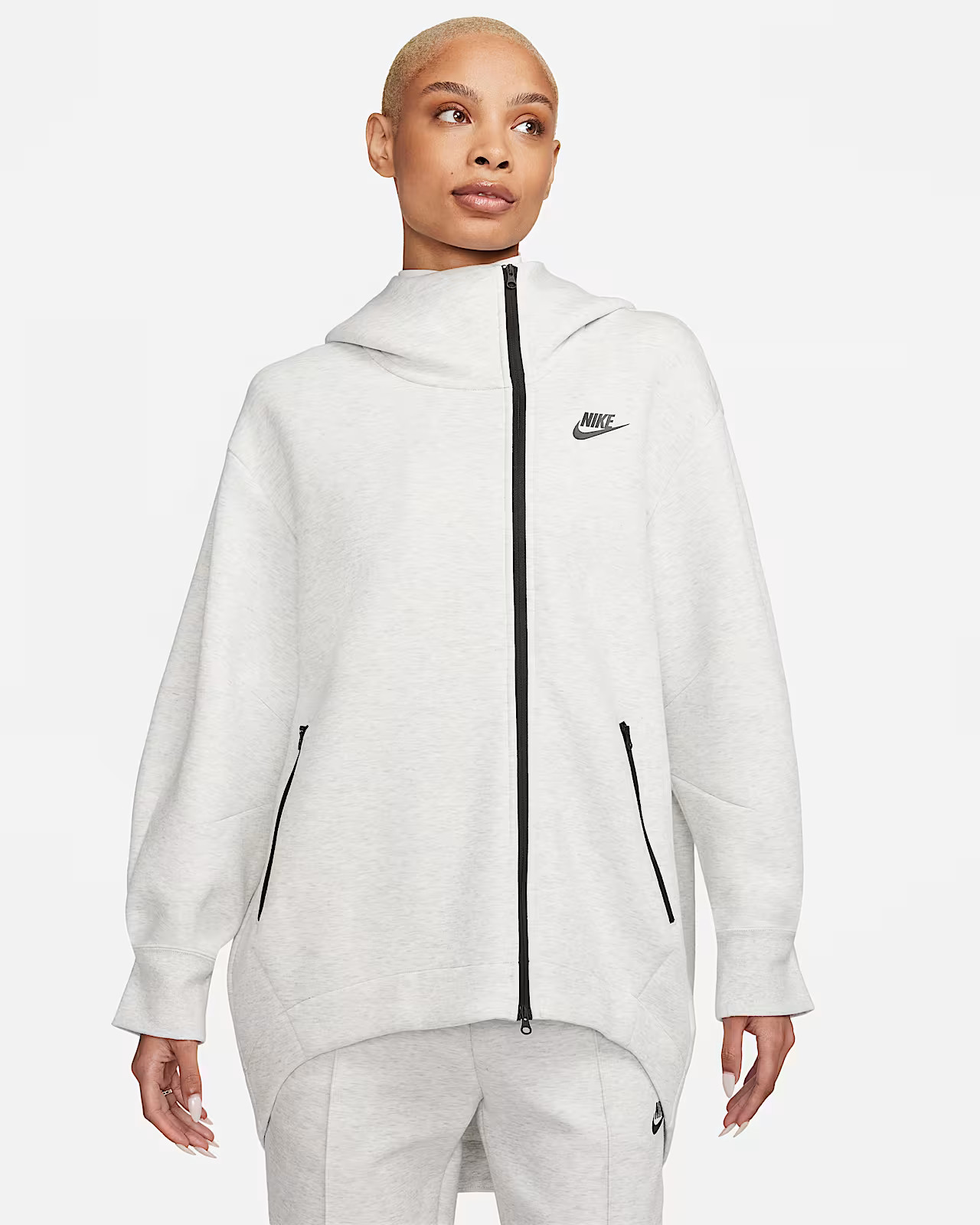 Nike Sportswear Tech Fleece Women's Oversized Full-Zip Hoodie Cape. Nike.com | Nike (US)