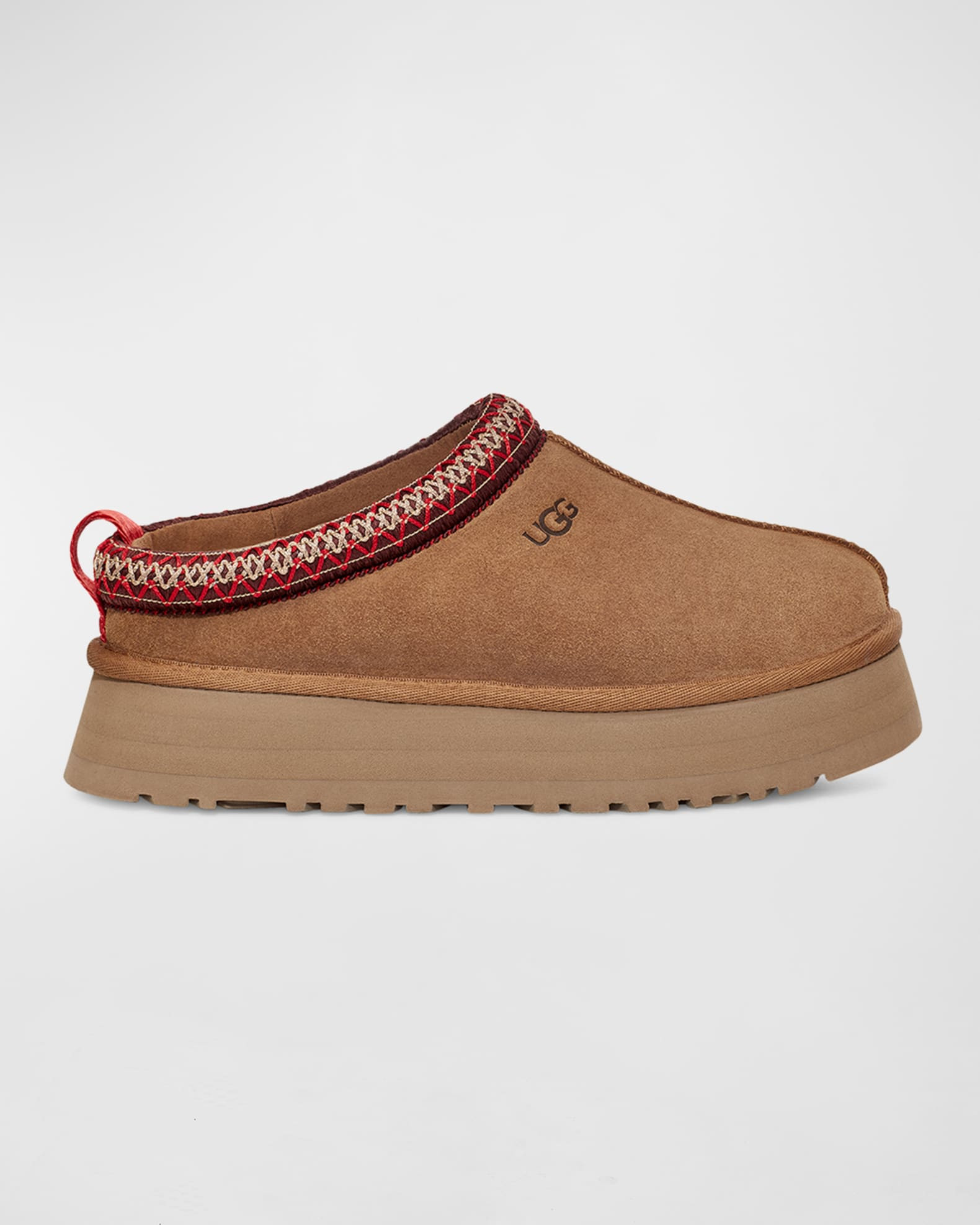UGG Tazz Suede Mule Slippers | Neiman Marcus