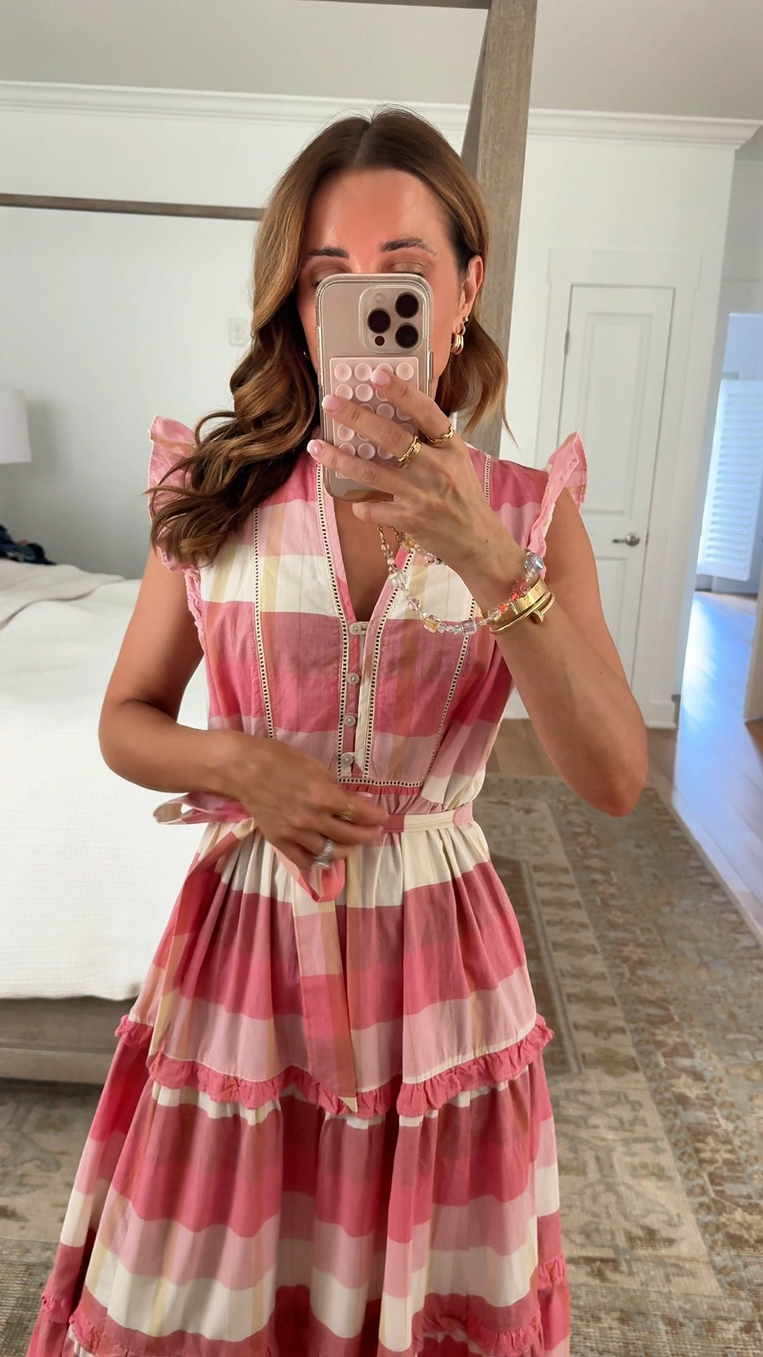 The cutest plaid dress for summer! Summer dress. Vacation dress. Vacation outfit. 4th of July weekend. Wearing XS - runs a little big so consider sizing down.

#LTKootd #LTKTravel #LTKPetite