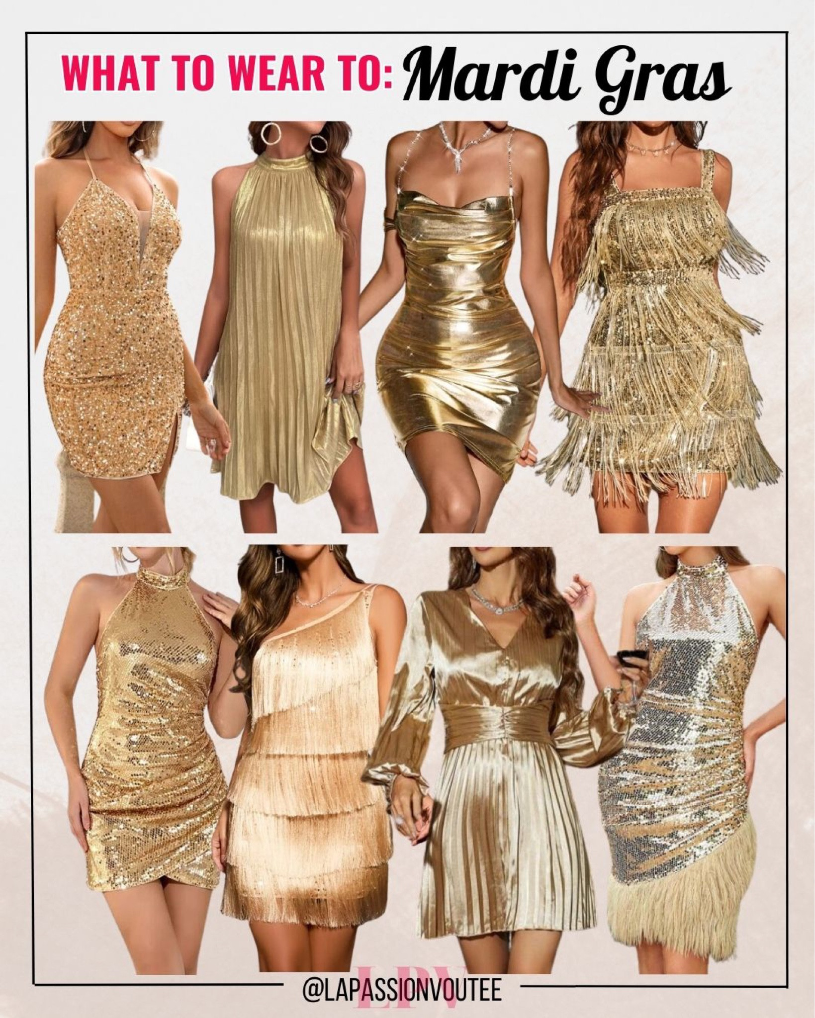 Gold dresses to wear to Mardi Gras 👗

#LTKfindsunder50 #LTKstyletip #LTKparties
