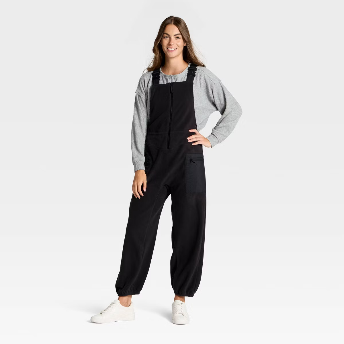 Women's High Pile Fleece Overalls - JoyLab™ | Target